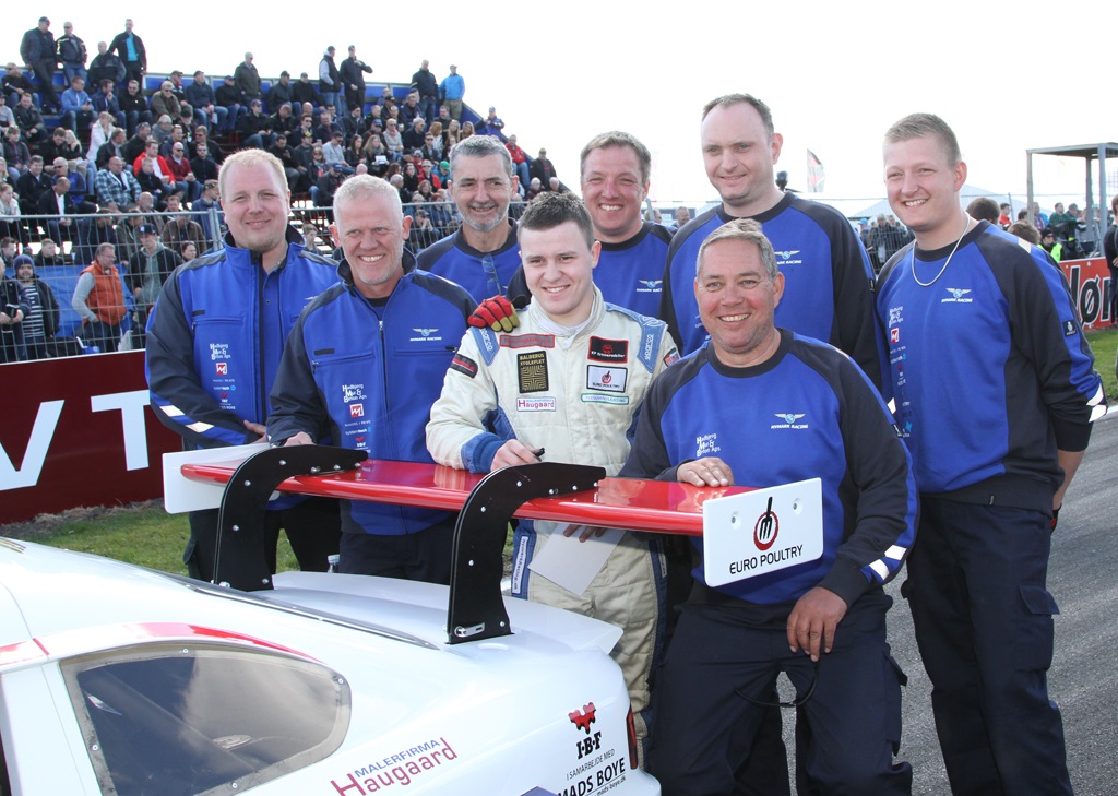Nymark Racing er klar til Ring Djursland.
(Foto: Motorsporten.dk)
